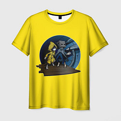 Футболка мужская Little nightmares 2 Yelow, цвет: 3D-принт
