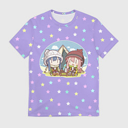 Футболка мужская Лагерь, цвет: 3D-принт