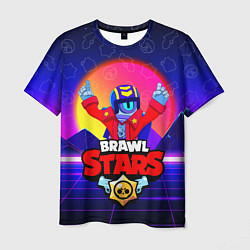 Футболка мужская BRAWL STARS STU, цвет: 3D-принт