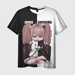 Футболка мужская MONOKUMA JUNKO, цвет: 3D-принт