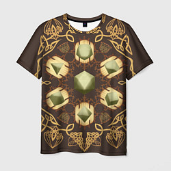 Футболка мужская DnD Dices: Celtic Motifs, цвет: 3D-принт