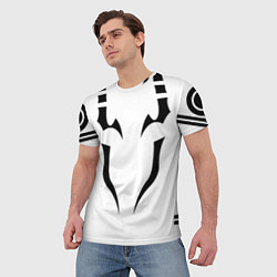 Футболка мужская ИТАДОРИ ТАТУ JUJUTSU KAISEN, цвет: 3D-принт — фото 2