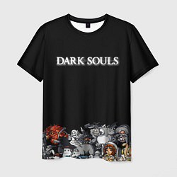 Футболка мужская 8bit Dark Souls, цвет: 3D-принт