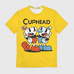 Футболка мужская CUPHEAD, цвет: 3D-принт