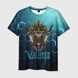 Футболка мужская Valheim Neon Samurai, цвет: 3D-принт