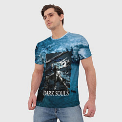 Футболка мужская DARKSOULS Project Dark, цвет: 3D-принт — фото 2
