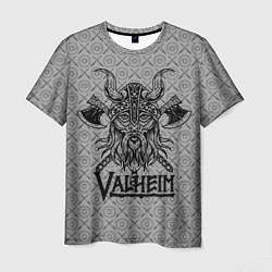Футболка мужская Valheim Viking dark, цвет: 3D-принт