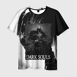 Футболка мужская DARKSOULS ТЁМНЫЙ РЫЦАРЬ, цвет: 3D-принт