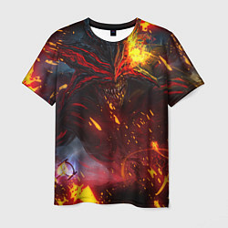 Футболка мужская Path of Exile Fire Demon Z, цвет: 3D-принт