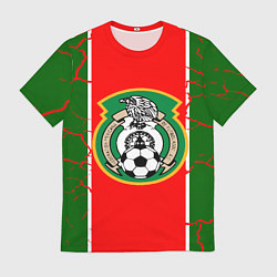 Футболка мужская Сборная Мексики, цвет: 3D-принт