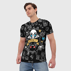 Футболка мужская THE BINDING OF ISAAC ЖЕРТВА, цвет: 3D-принт — фото 2