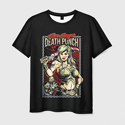 Футболка мужская FFDP Girl, цвет: 3D-принт