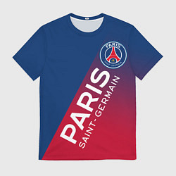 Футболка мужская ФК ПСЖ PARIS SAINT GERMAIN, цвет: 3D-принт