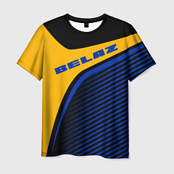 Футболка мужская БЕЛАЗ BELAZ SPORT, цвет: 3D-принт