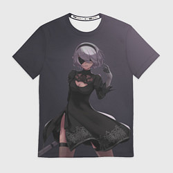 Футболка мужская Nier, цвет: 3D-принт