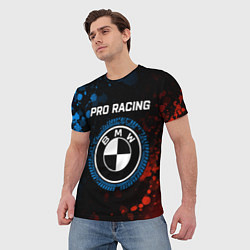 Футболка мужская БМВ - Racing, цвет: 3D-принт — фото 2