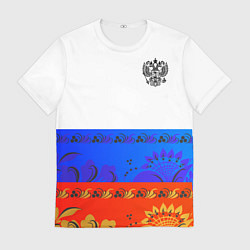 Футболка мужская Russia 3, цвет: 3D-принт