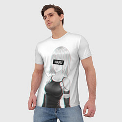 Футболка мужская A2 WAIFU, цвет: 3D-принт — фото 2