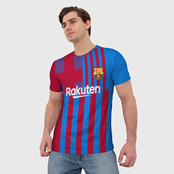 Футболка мужская Гризманн Барселона 20212022, цвет: 3D-принт — фото 2
