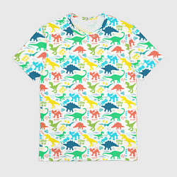 Футболка мужская DINOSAUR, цвет: 3D-принт