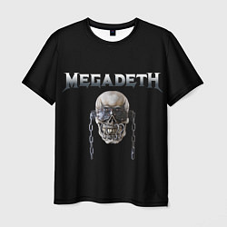 Футболка мужская Megadeth, цвет: 3D-принт