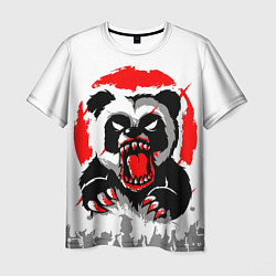 Футболка мужская Злая Кровавая Панда, цвет: 3D-принт