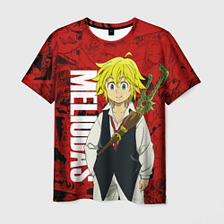 Футболка мужская Мелиодас, Meliodas, цвет: 3D-принт