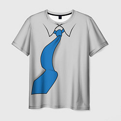 Футболка мужская Дизайн галстука - Tie design, цвет: 3D-принт