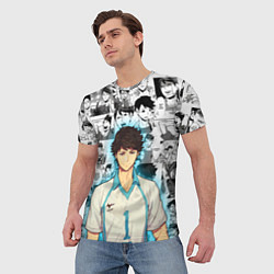 Футболка мужская ТООРУ ОЙКАВА OIKAWA TORU, цвет: 3D-принт — фото 2