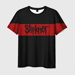 Футболка мужская Полосатый Slipknot, цвет: 3D-принт