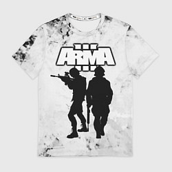Футболка мужская Arma Арма,Tactical Simulator, цвет: 3D-принт