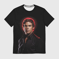 Футболка мужская Декстер Морган Темный попутчик, цвет: 3D-принт