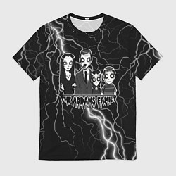 Футболка мужская Addams family Семейка Аддамс, цвет: 3D-принт