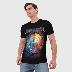 Футболка мужская Megadeth, Super Collider, цвет: 3D-принт — фото 2