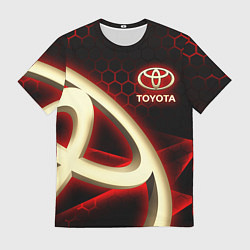 Футболка мужская Тойота Toyota, цвет: 3D-принт