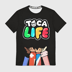 Футболка мужская Toca Life: Friends, цвет: 3D-принт