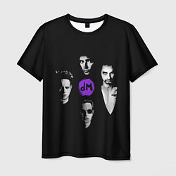 Футболка мужская Depeche mode band, цвет: 3D-принт