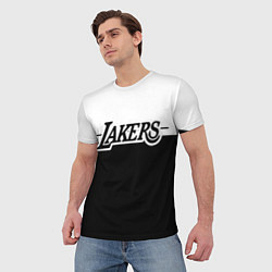 Футболка мужская Kobe Bryant - Los Angeles Lakers, цвет: 3D-принт — фото 2