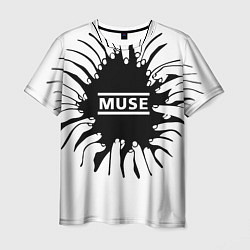 Футболка мужская MUSE пальцы, цвет: 3D-принт