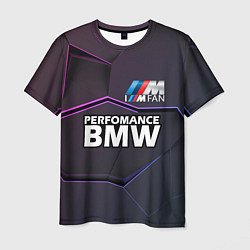 Футболка мужская BMW Perfomance, цвет: 3D-принт