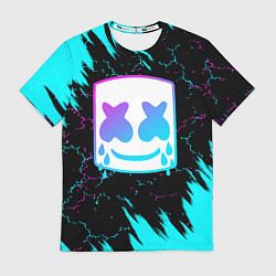 Футболка мужская MARSHMELLO NEON: МАРШМЕЛЛО НЕОН, цвет: 3D-принт