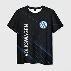 Футболка мужская Volkswagen, sport, цвет: 3D-принт