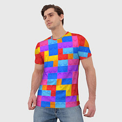 Футболка мужская Лего-го, цвет: 3D-принт — фото 2
