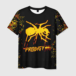 Футболка мужская The Prodigy логотип, цвет: 3D-принт