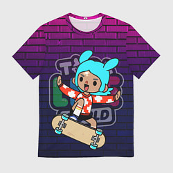 Футболка мужская TOCA LIFE WORLD ТОКА ЛАЙФ ВОРЛД РИТА RITA, цвет: 3D-принт