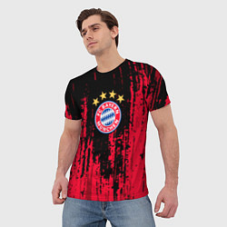 Футболка мужская Bayern Munchen: Бавария, цвет: 3D-принт — фото 2