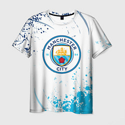 Футболка мужская Manchester City - Футбольный клуб, цвет: 3D-принт