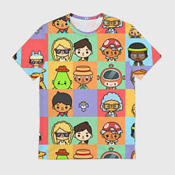 Футболка мужская TOCA BOCA WORLD HERO, цвет: 3D-принт
