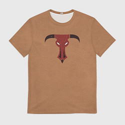 Футболка мужская Минотавры цвет ордена, цвет: 3D-принт