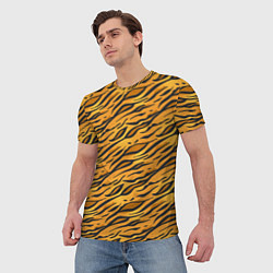 Футболка мужская Тигровый Окрас Tiger, цвет: 3D-принт — фото 2